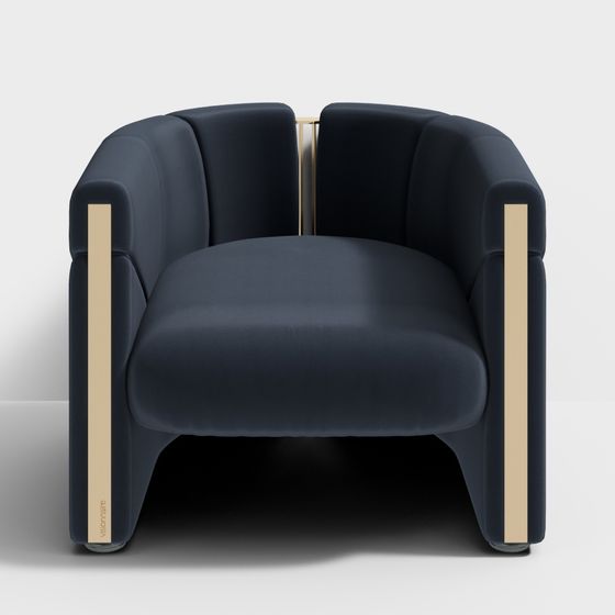 Sofá visionario individual moderno de Italia