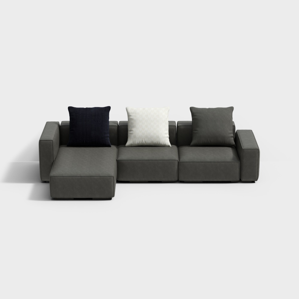Caen Home - Kaitlyn Series - Multiplayer Sofa - 1H-5177A