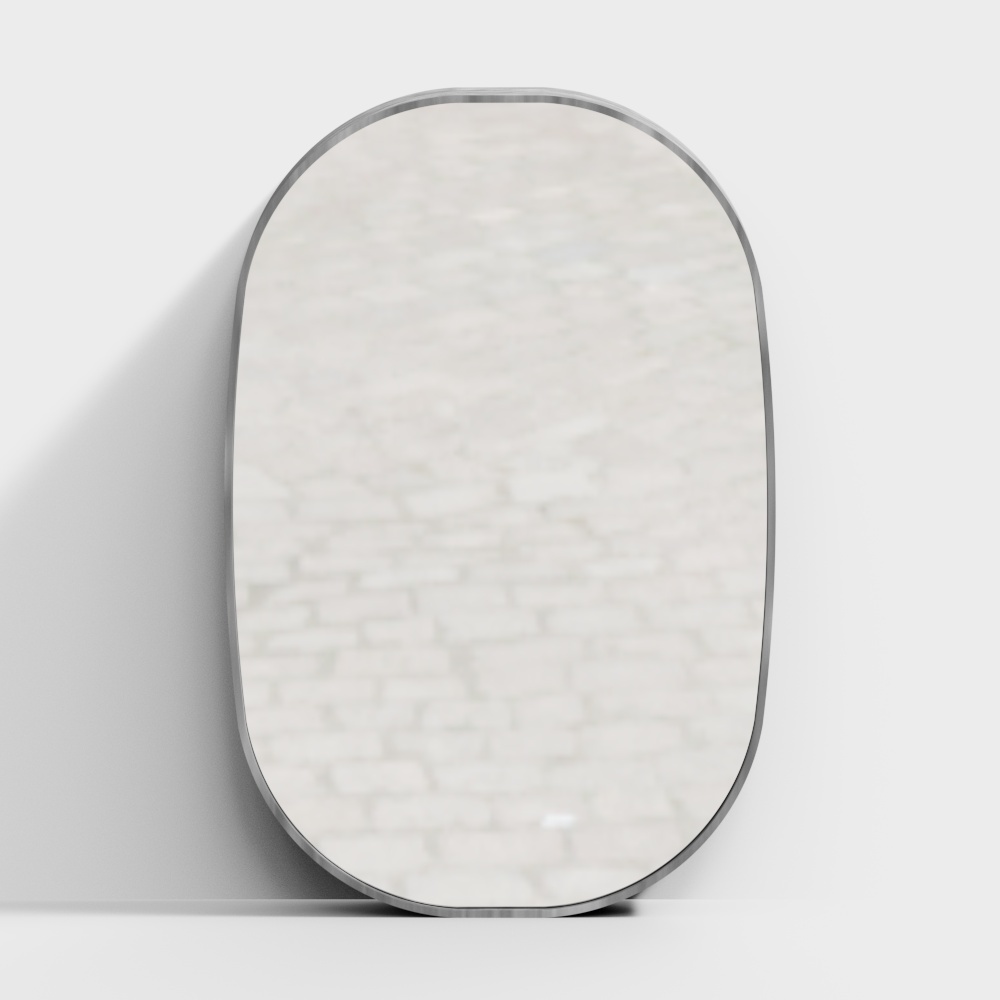 Inco- aluminum alloy decorative mirror - winter melon mirror pul