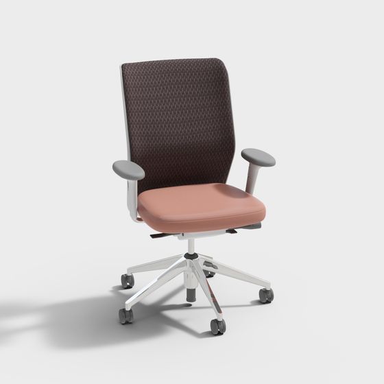 Ghế xoay văn phòng hiện đại - ghế xoay màu đỏ