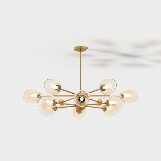 Éclairage à chaîne de style nordique Rex