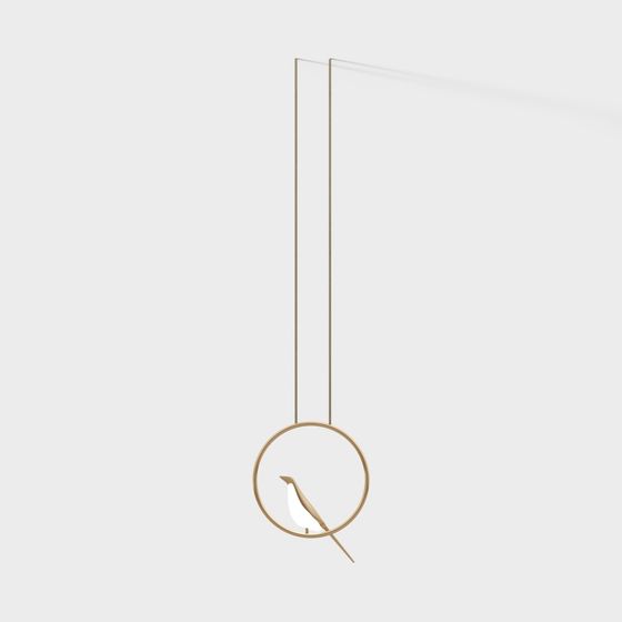 Hovering Bird 3D model