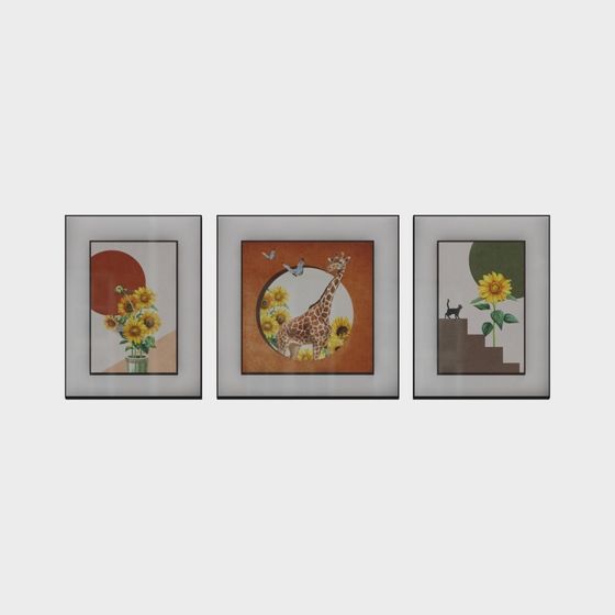 Artistic Low Poly 3D Models for Creative Projects