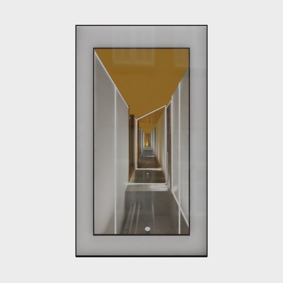 Infinite Corridor 3D Model