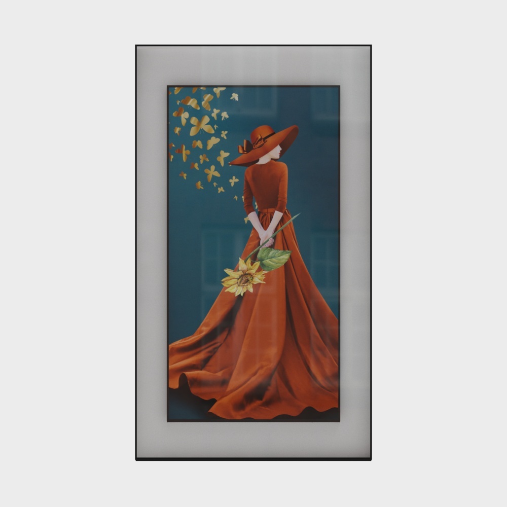 Light luxury decorative painting for hallway