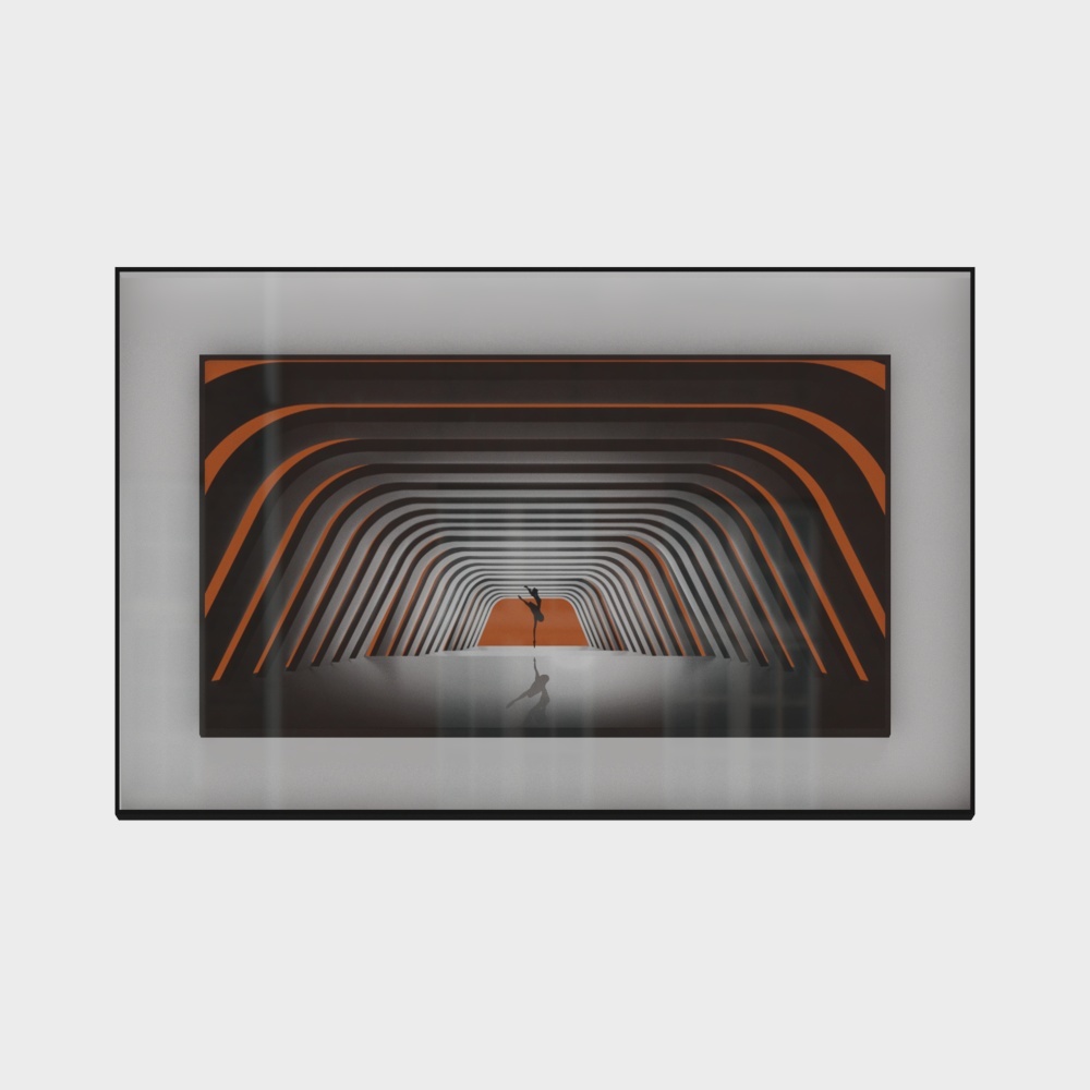 Future Corridor 3D model for Designers and Developers