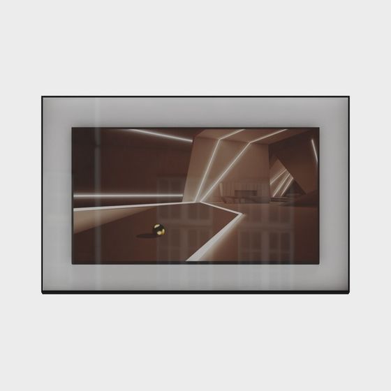 Light Temple 3D model for Modern Spaces