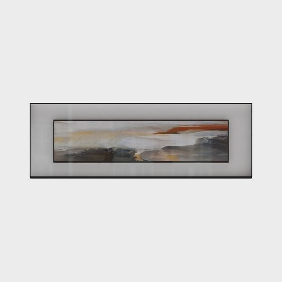 Abstract Frame 3D model: A Fusion of Art and Technology