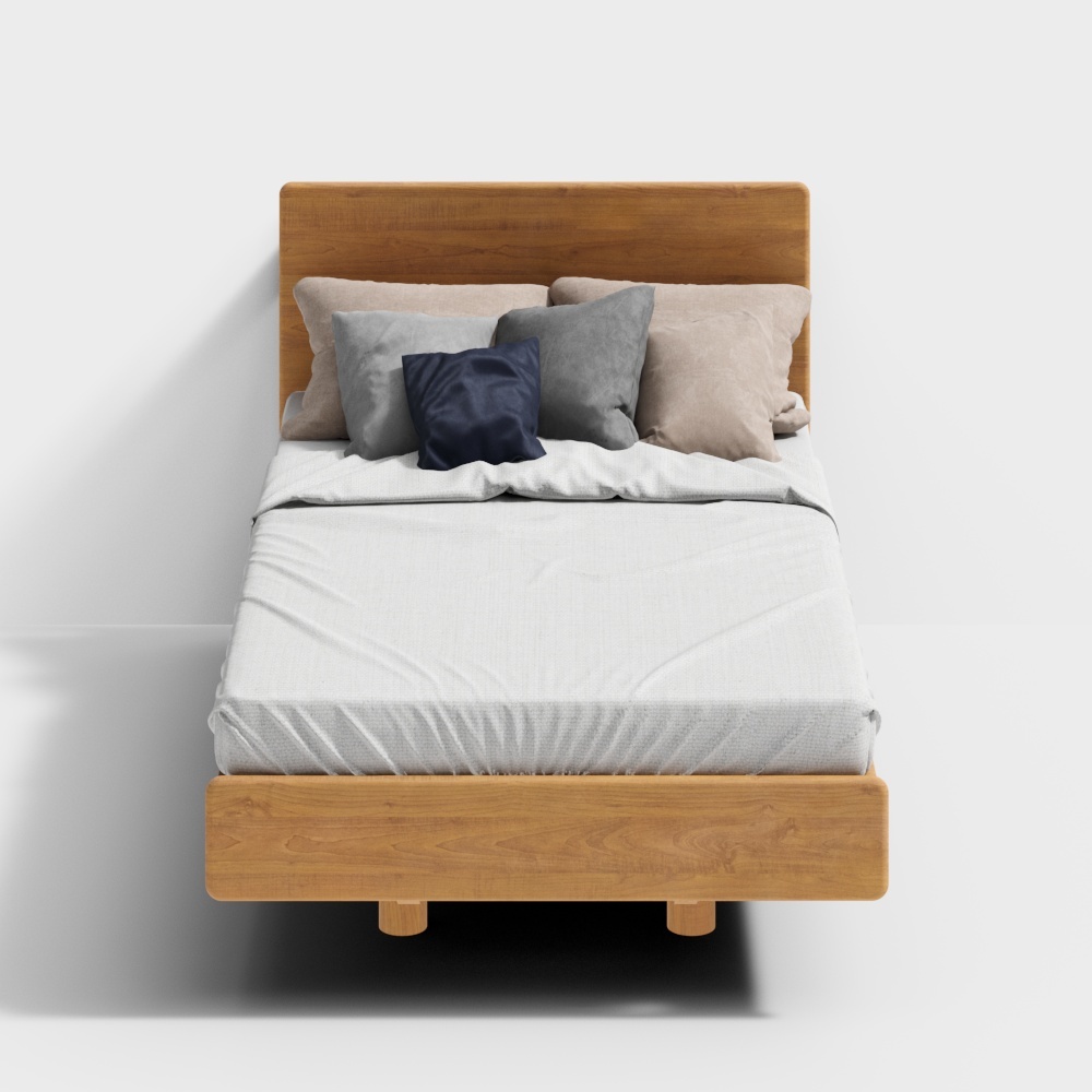 Van House Furniture - Good Bed - 1.2M Cherry Wood