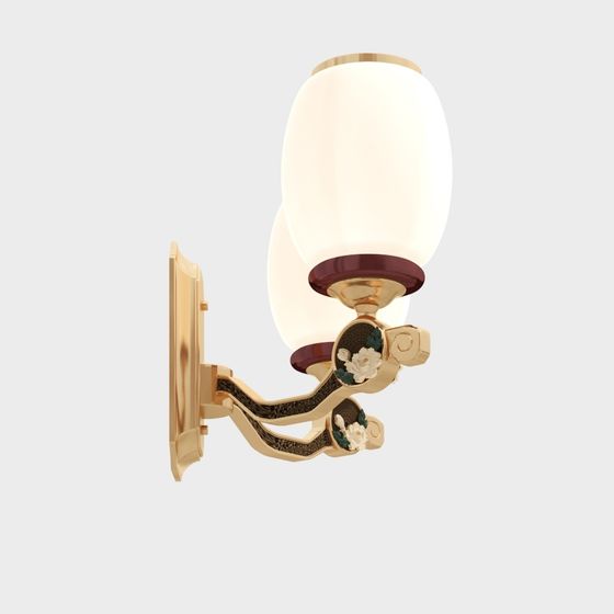 Charming Wall Lamp 3D model for Inviting Spaces