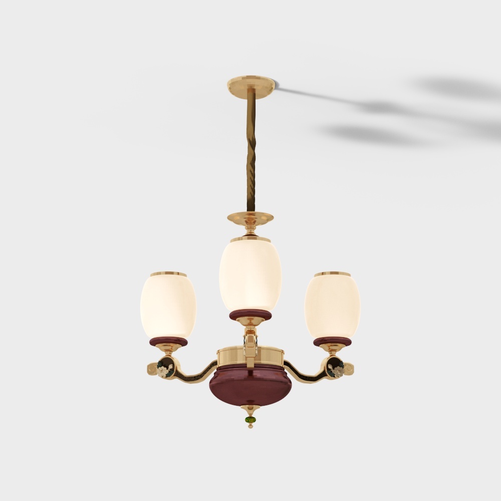 Vintage Chandelier 3D model