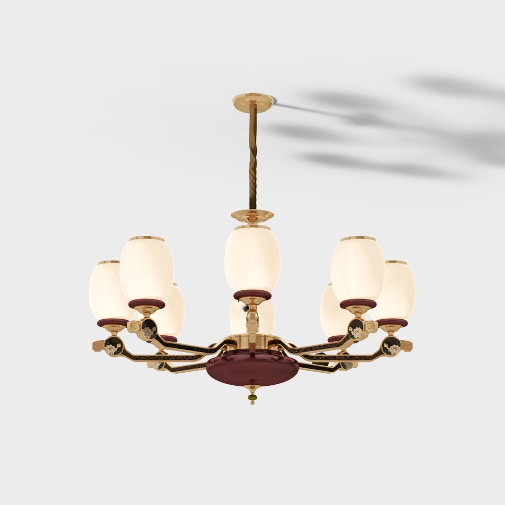 Xinghao Copper House - New Chinese - Chandelier - 2052 Series-8