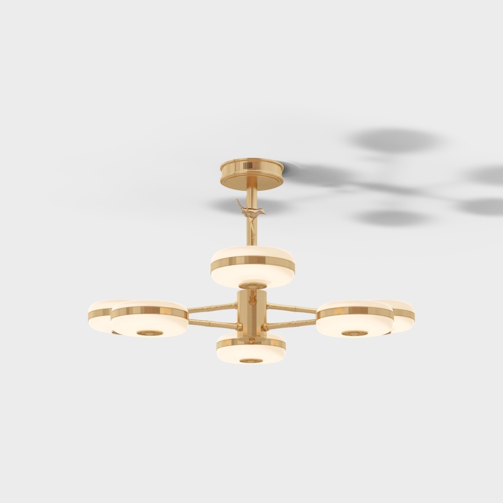 Xinghao Copper House - New Chinese - Chandelier - 2061 Series-6