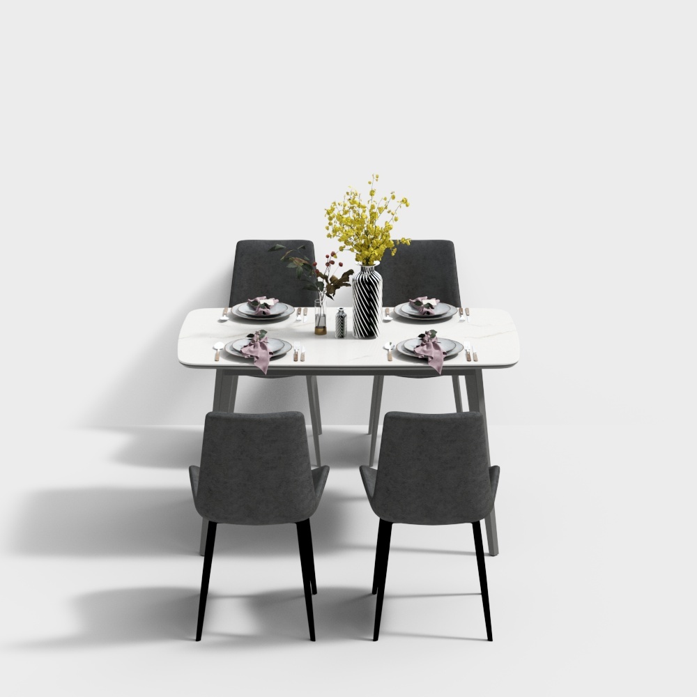 Bàn FY13 và Ghế ăn FY-06