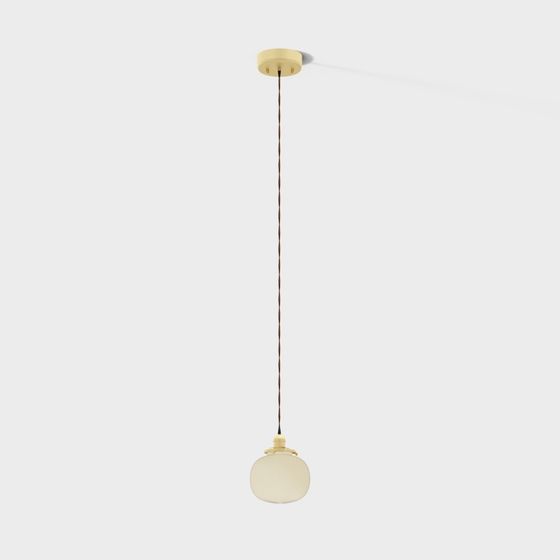 Sophisticated Minimalist Chandelier 3D model