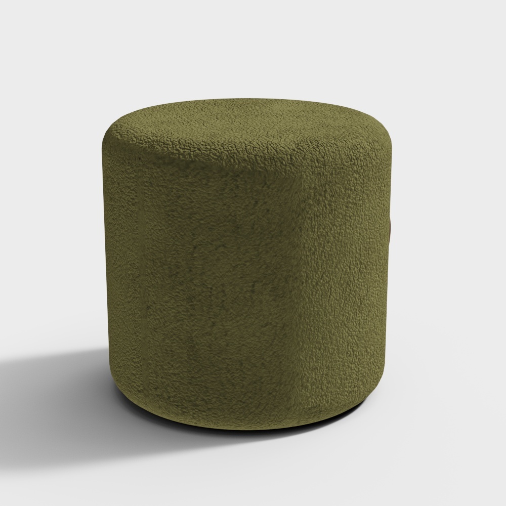 Espressione Nordica BLOCCO - Pinzette Rotonde in Tessuto di Pelle Selezionate a Mano