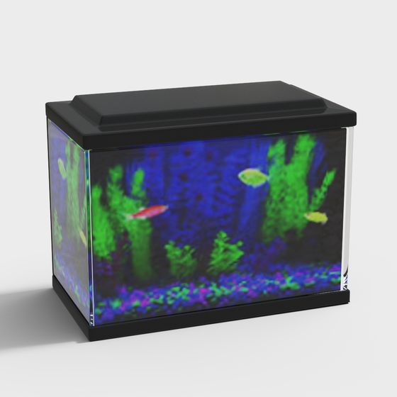 Fishbowl 3D Model - Fish Globe