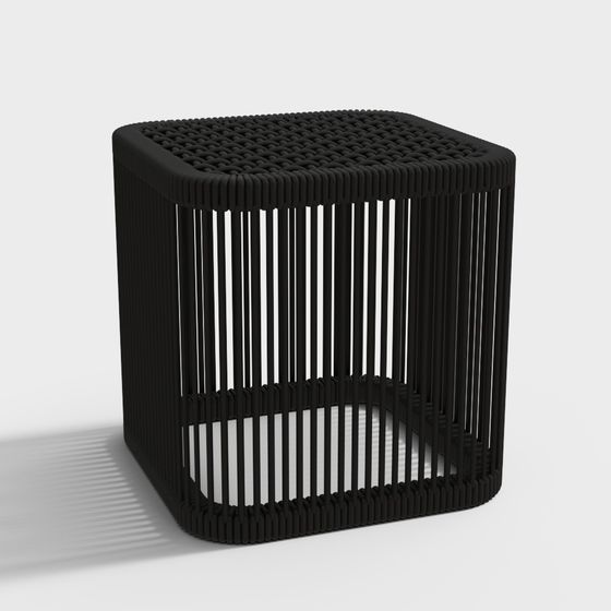 Woven Cube 3D model