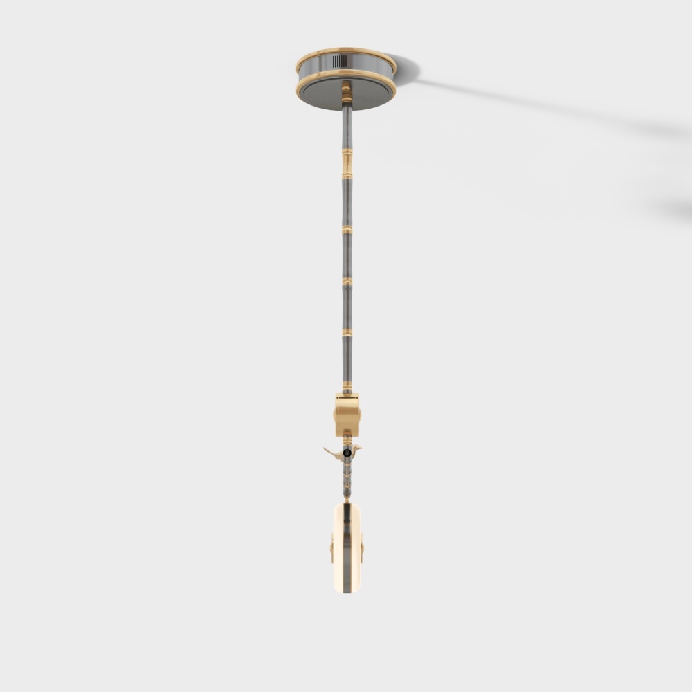 Xinghao Copper House - New Chinese - Chandelier - 2061 series single-headed small hanging