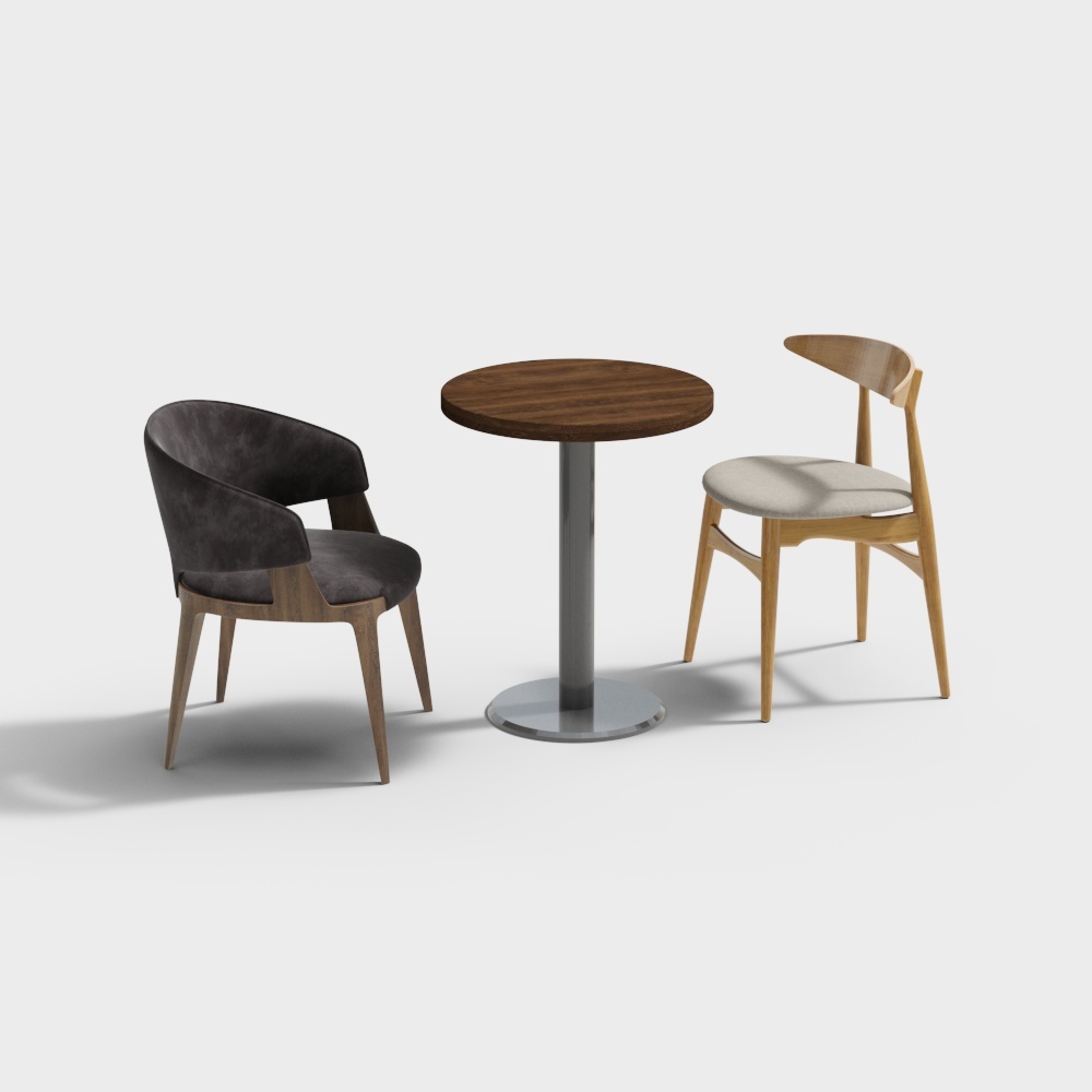 Mesas y sillas de exterior modernas - combinación casual de mesa y silla