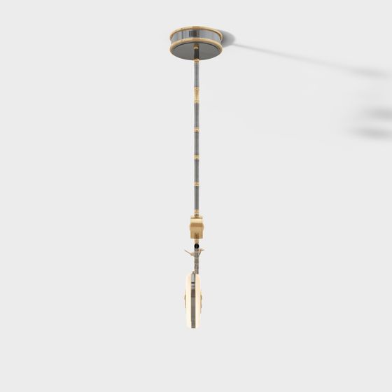 Urban Elegance Pendant Light 3D model