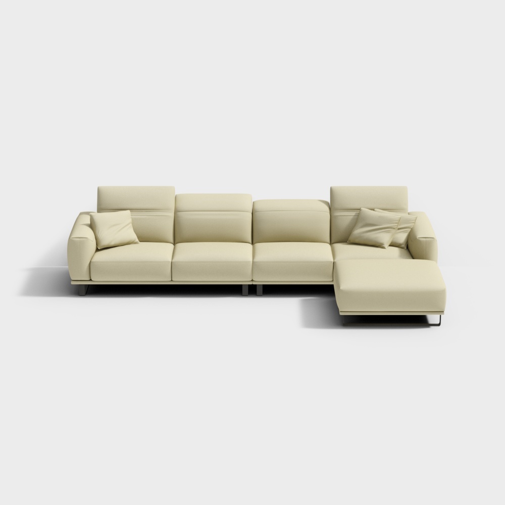 Canapé L-19416-4S plus et pédales