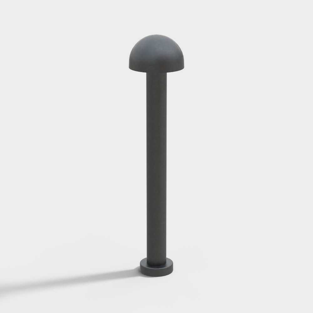 Modern Iron Outdoor Lights - Mushroom Street Lights