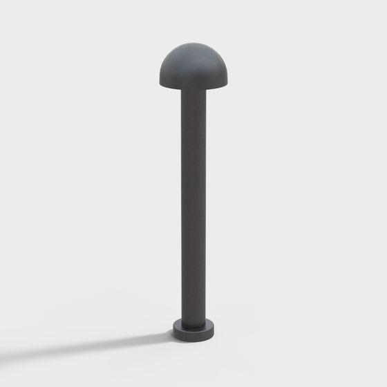 Modern Minimalist Street Lamp 3D model
