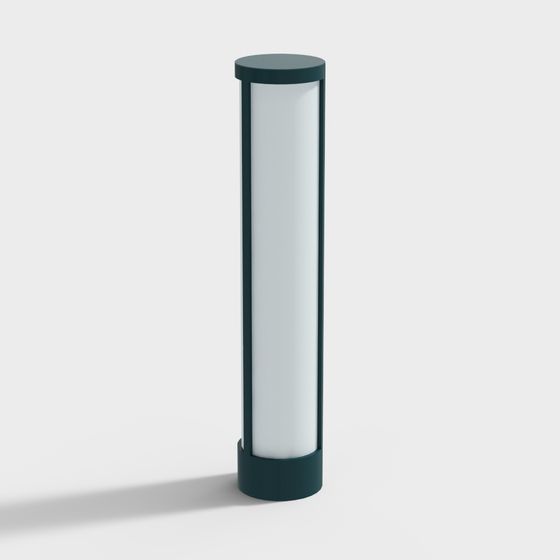 Minimalist City Street Lamp 3D model