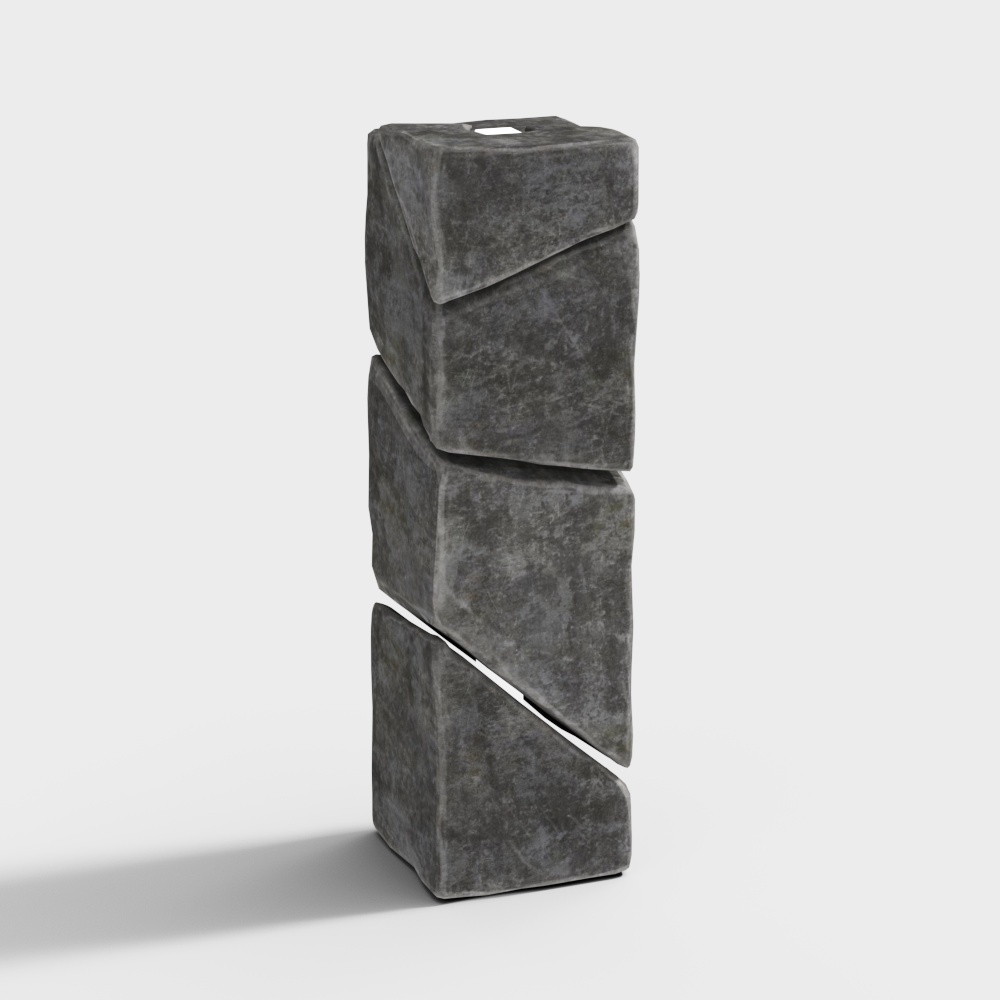 Luces exteriores de piedra moderna - Luces exteriores