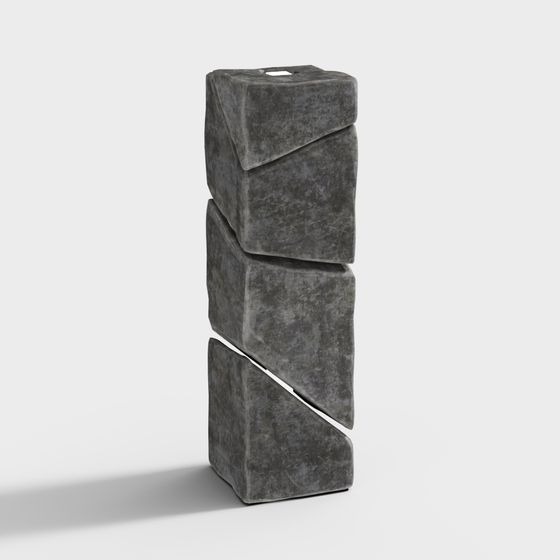 Luces exteriores de piedra moderna - Luces exteriores