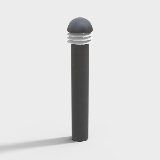 Minimalist Outdoor Lamp 3D Model