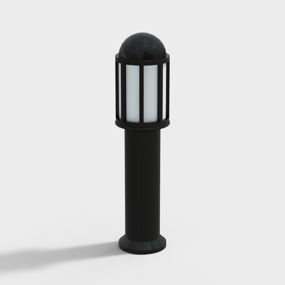 Luce da giardino esterna moderna - Ovale alto