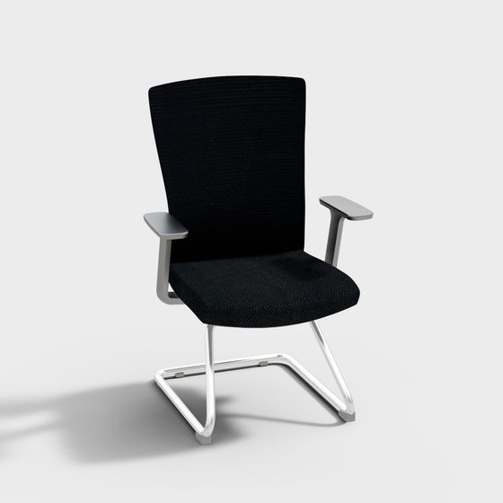 Silla con respaldo curvo U-025C para conferencias de Uber Furniture