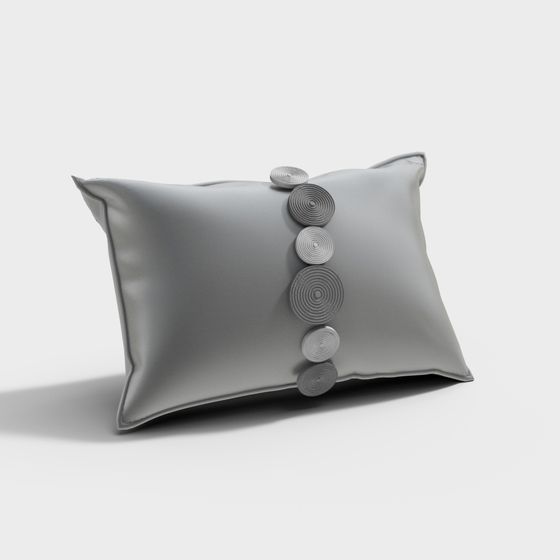 Modern Minimalist Pillow 3D model
