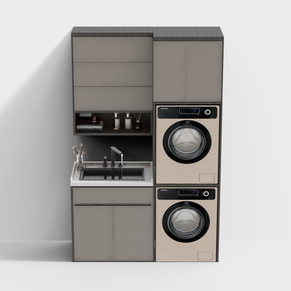 Washing machine cabinet