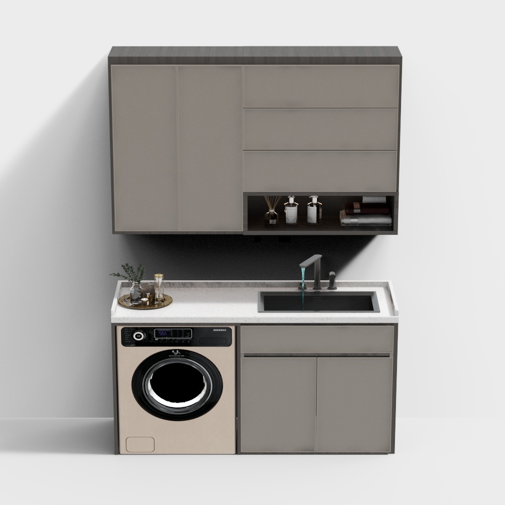 ตู้เครื่องซักผ้า