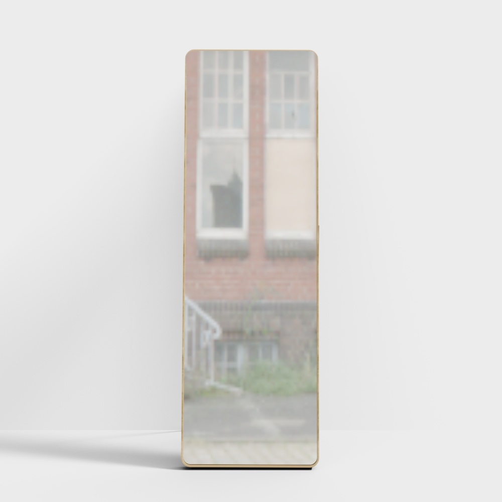 Miroir décoratif en alliage d'aluminium Inco - Miroir d'angle