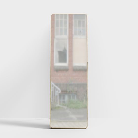 Miroir décoratif en alliage d'aluminium Inco - Miroir d'angle