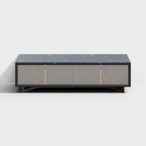 Elegant 3D Television Cabinet Model for Modern Interiors