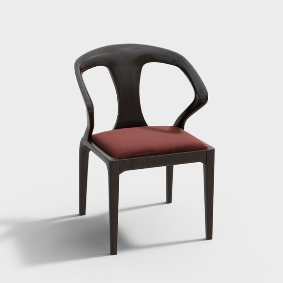 Elegant Armchair 3D model for Modern Design
