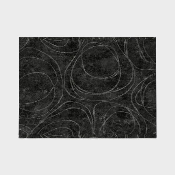 Abstract Swirl Rug 3D Model for Creative Projects