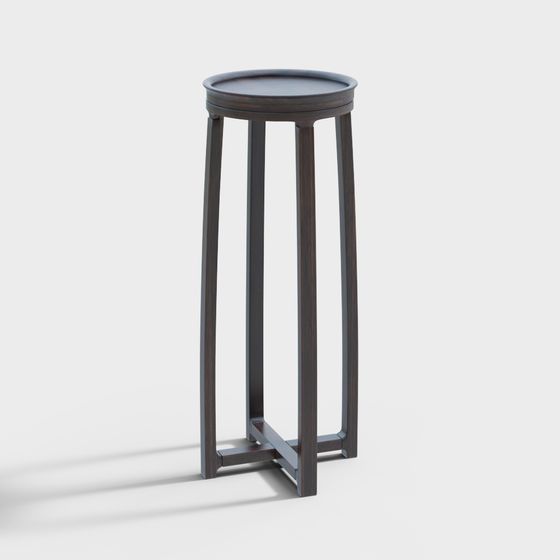 Urban Corner Side Table 3D Model