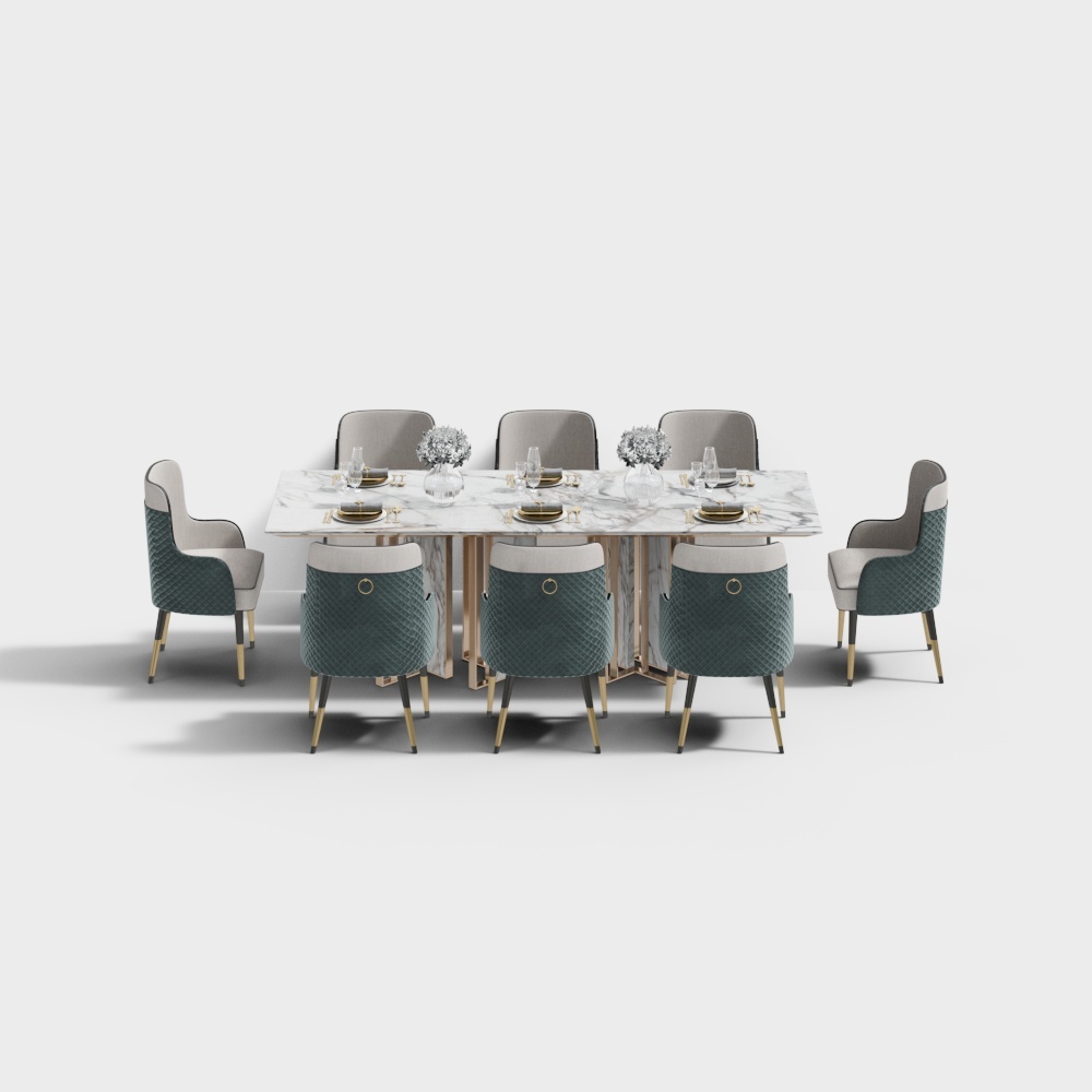 American Dining Set Table Chair Set