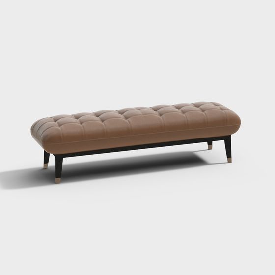 Stool Bench 3D Model