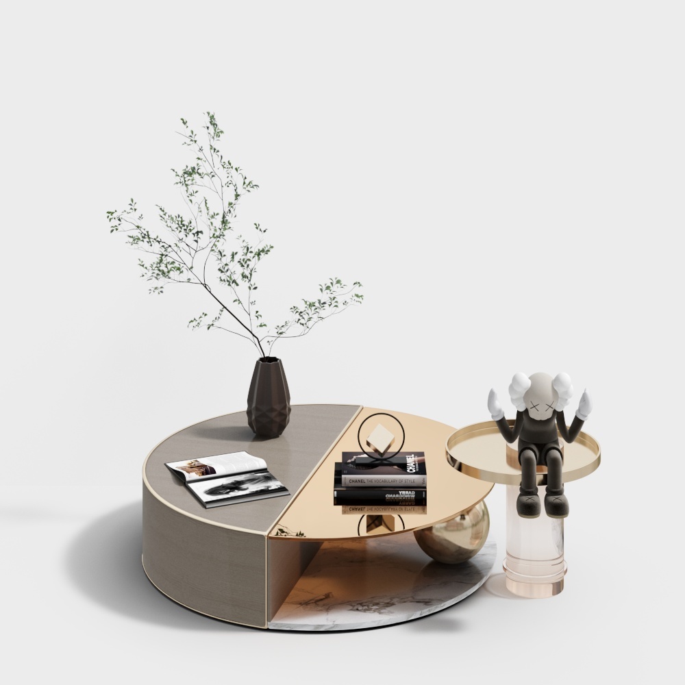 Urban Living Room 3D model