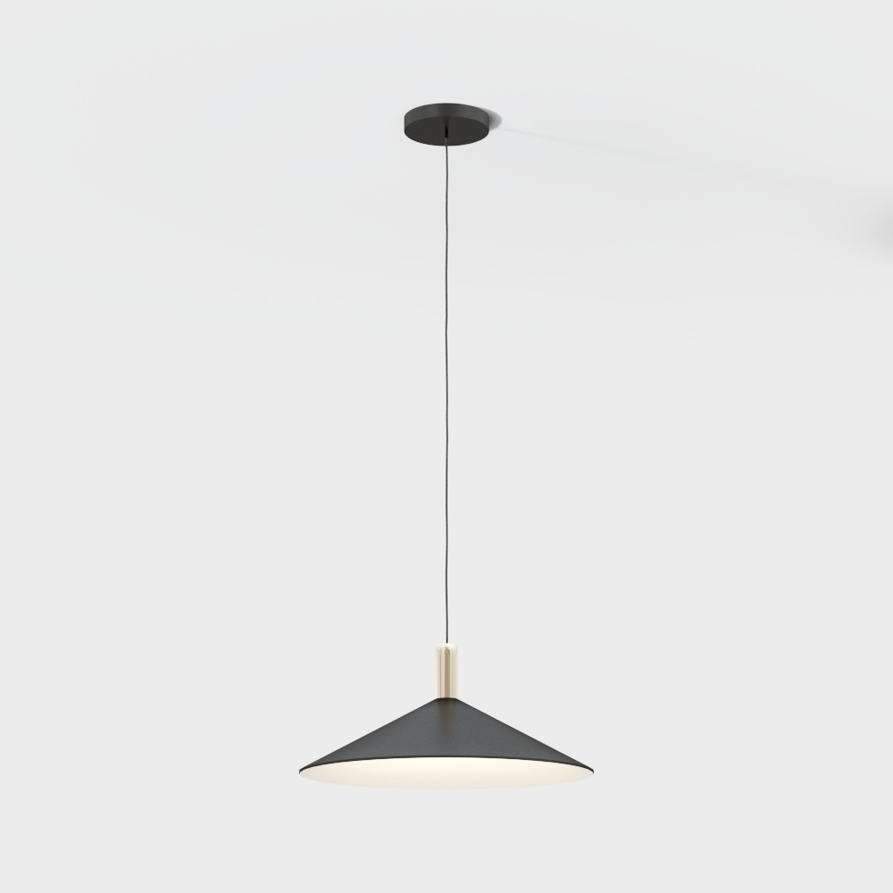 Norhor Spot Genuine Danish brandfrandsen/Simple Modern/Sky Metal Chandelier/Retro Table Living Room Black