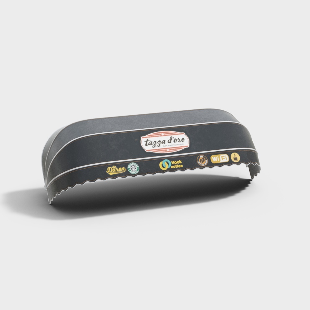 Tazza d'Oro 3D model - Retro Meets Modern