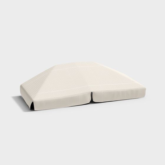 Urban Lounge Low-Poly Sofa 3D model