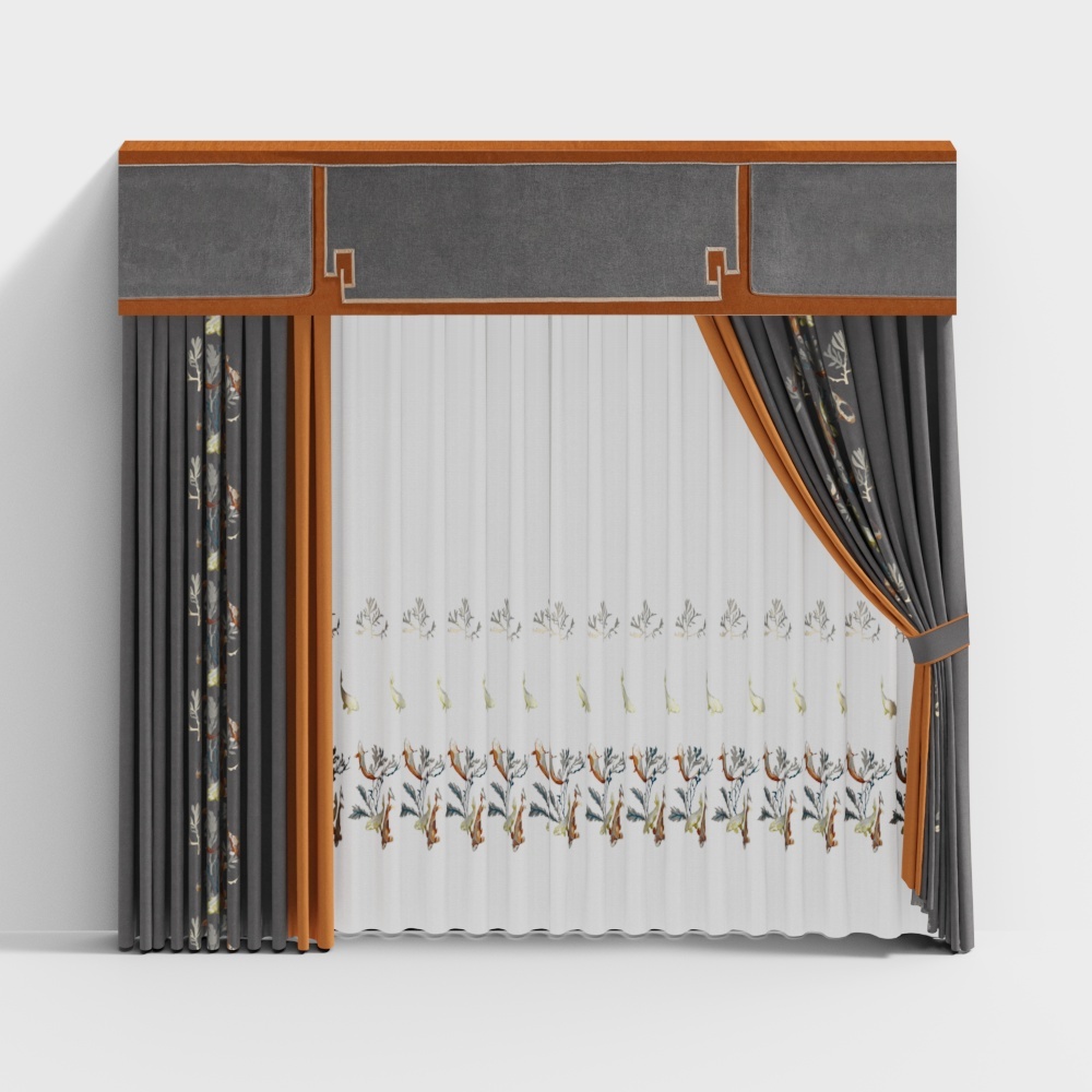 A3114-2 Fish play betweeY leaves